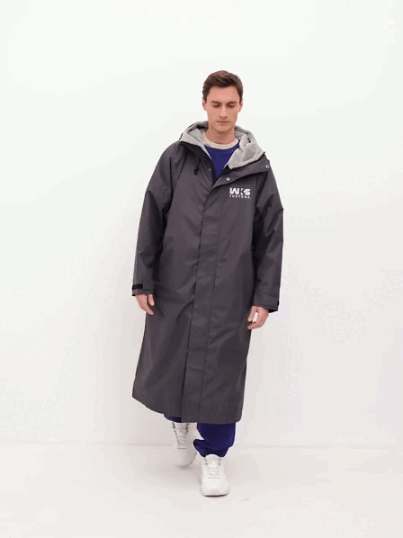Парка TORTUGA TEAMLINE fit (Серый/Светло-серый)