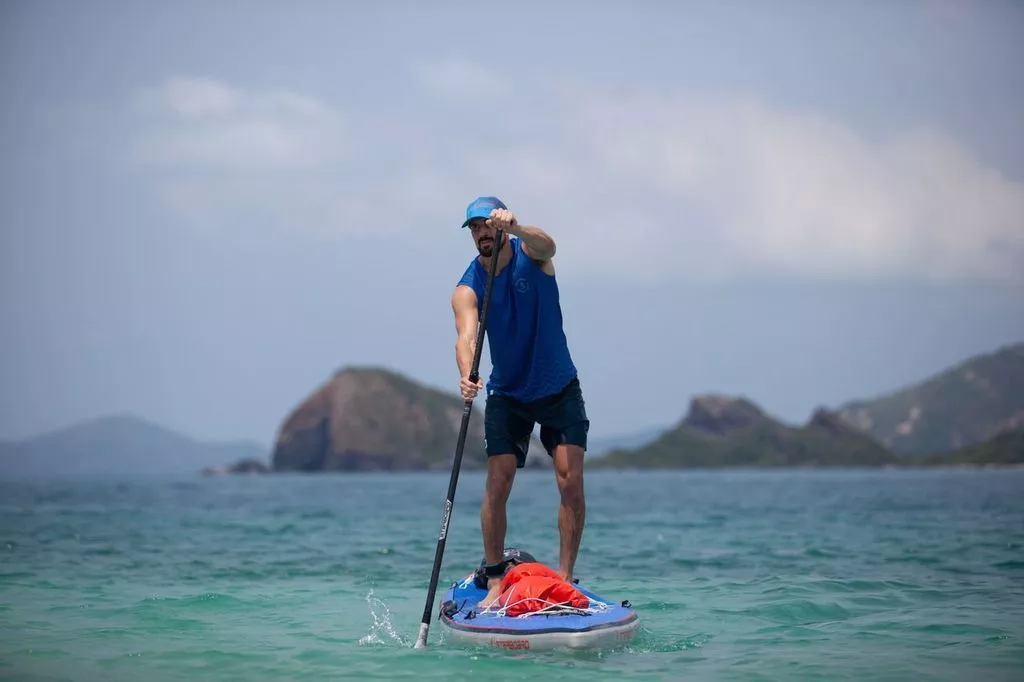 Надувная SUP доска Starboard 11'6"х29"х6" Touring Deluxe SC вид 10