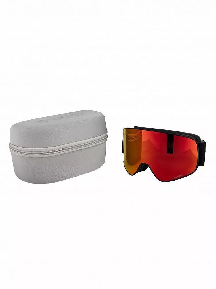 Маска SKIFREE S2 черный/золотой (one size) вид 1