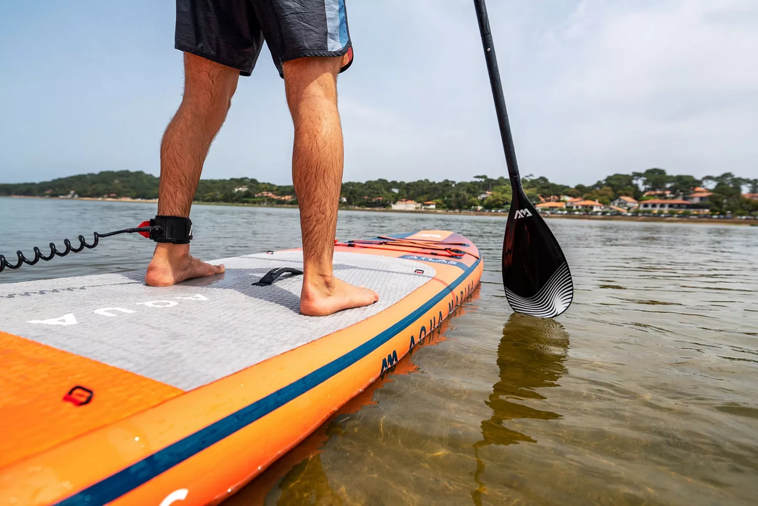 Доска SUP надувная Aqua Marina Atlas (Sky Glider) 12'0"x34"x6" (2024) вид 11