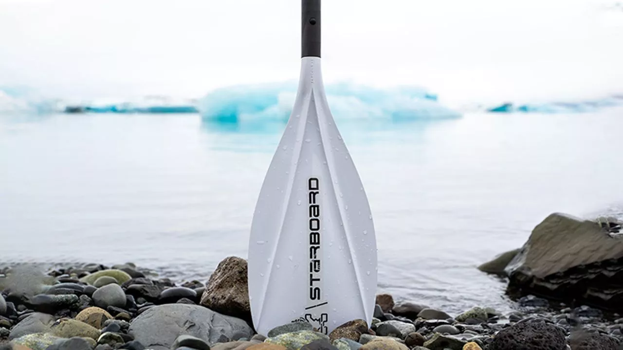 Весло для SUP Lima Tufskin Adult 29 мм 4-частное карбон-ABS S35 вид 4