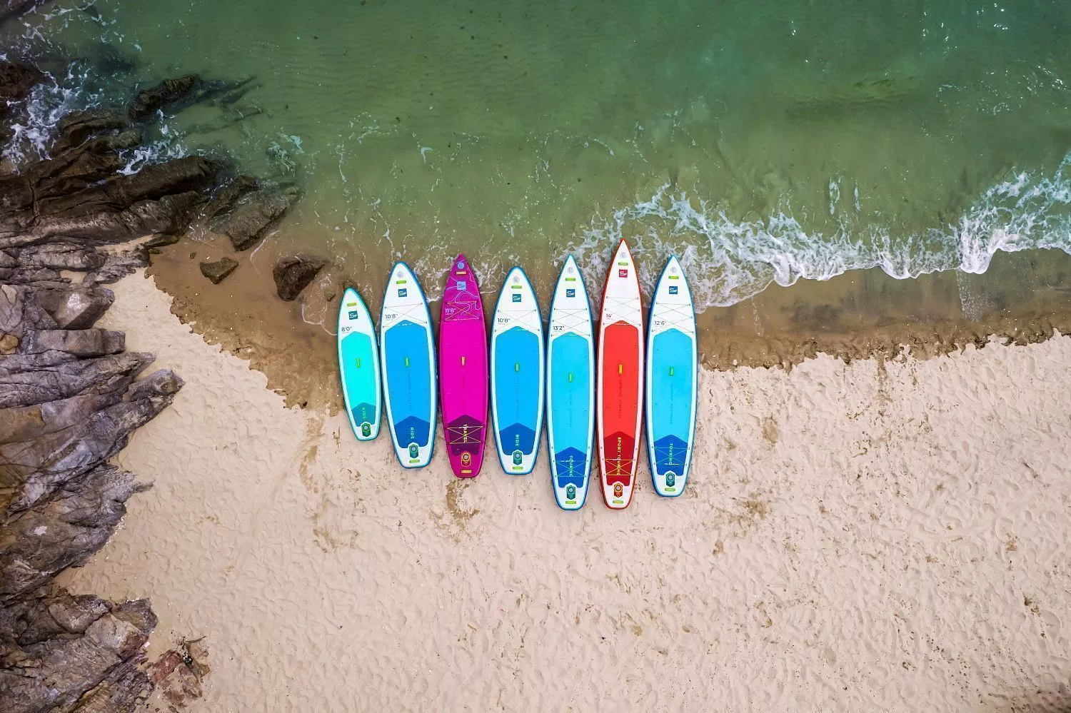 Доска SUP надувная SUP face Travel 11'8x30"x5" (2025) вид 9