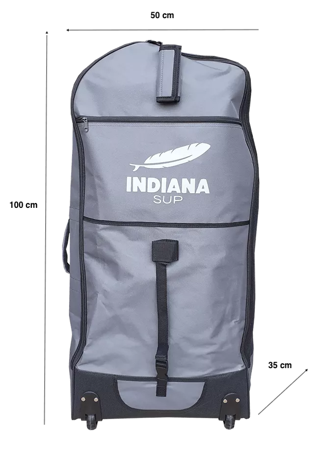 Рюкзак для SUP на колесиках Indiana с креплением для весла (2025) вид 2