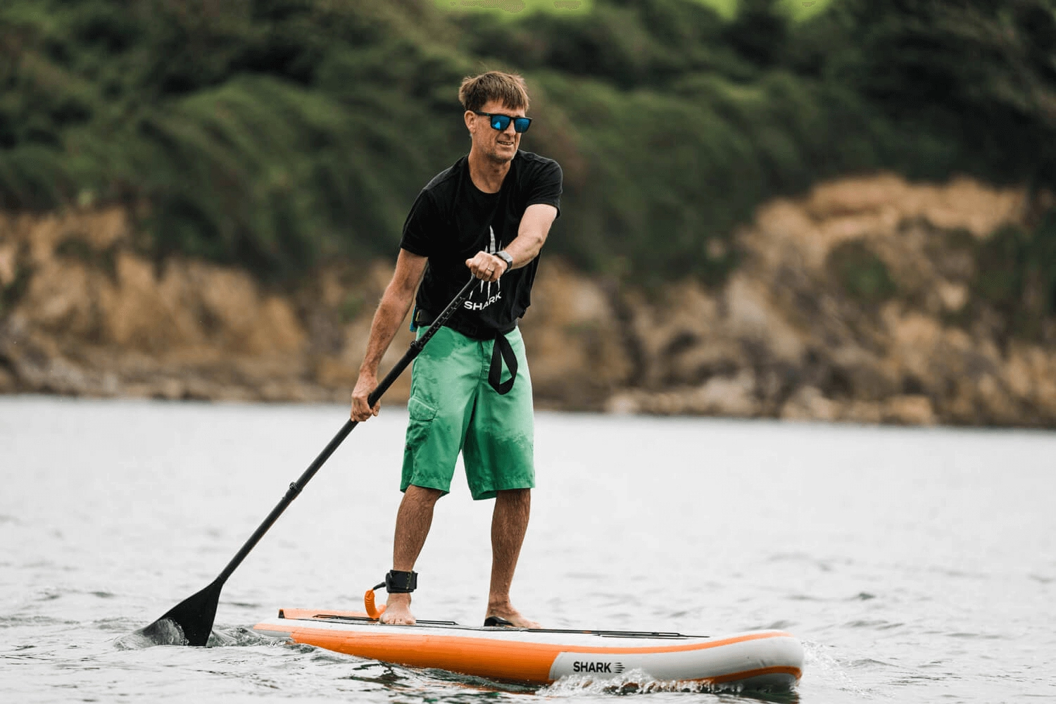 Доска SUP надувная Shark Touring Xplor 12'6"x34"x6" (2024) вид 14