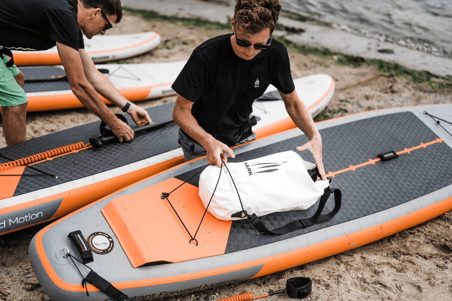Доска SUP надувная Shark Touring Xplor 12'6"x34"x6" (2024) вид 11