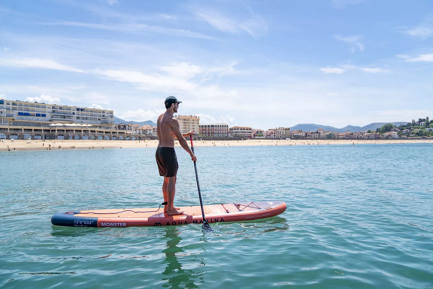 Доска SUP надувная Aqua Marina Monster (Sky Glider) 12'0"x33"x6" (2025) вид 17