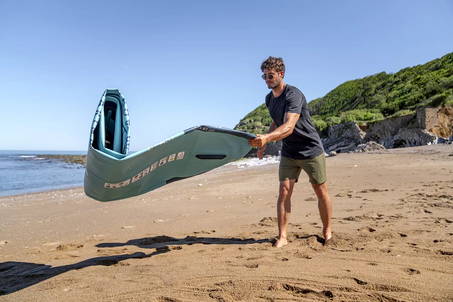 Доска SUP надувная Aqua Marina Breeze (Silver Tree) 9'10"x30"x5" (2025) вид 10