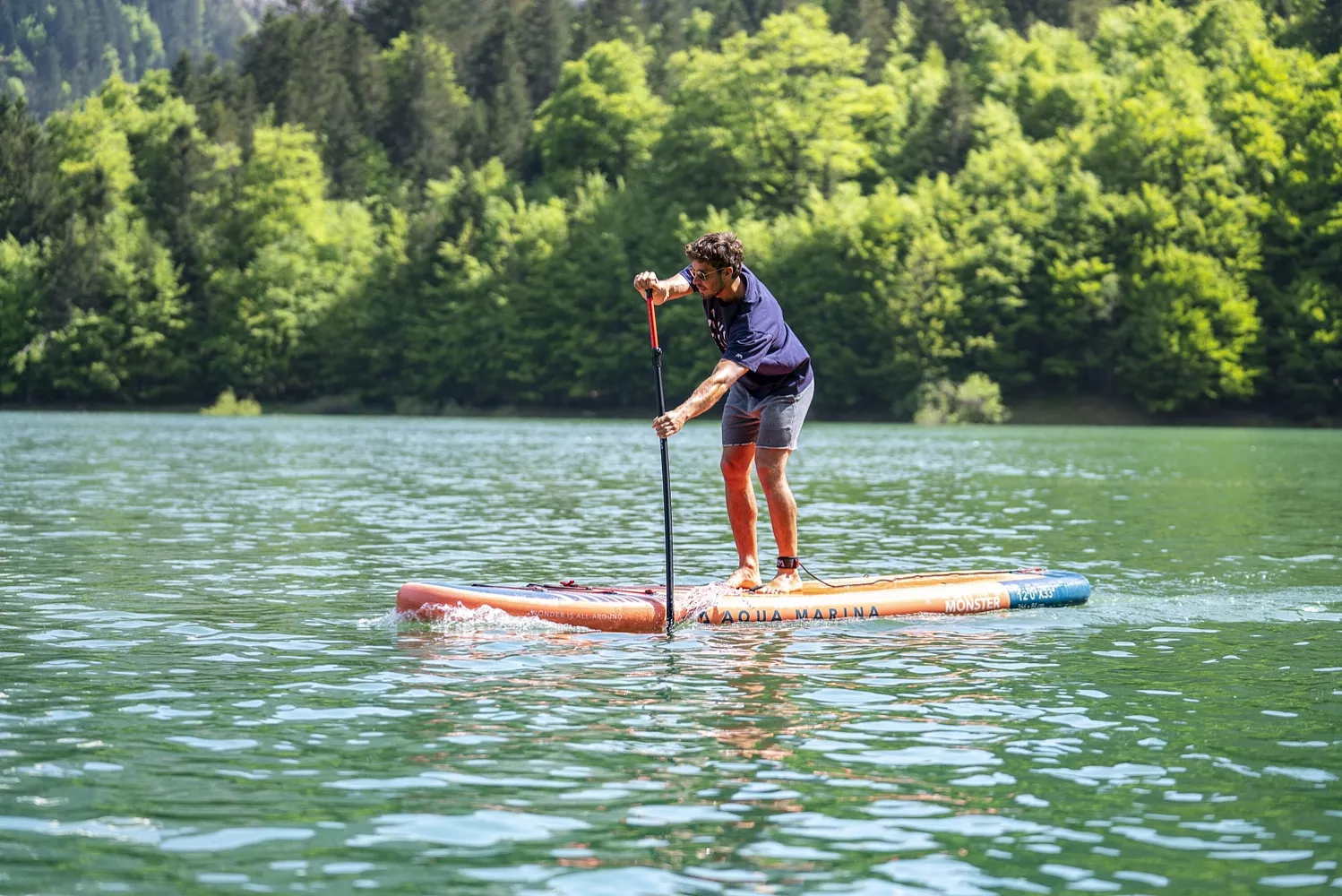 Доска SUP надувная Aqua Marina Monster (Sky Glider) 12'0"x33"x6" (2025) вид 11