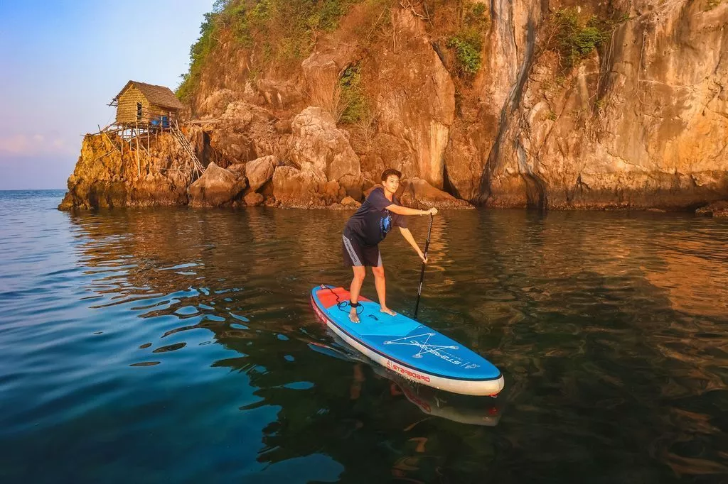 Надувная SUP доска Starboard iGO Deluxe Dc 10'8" х 33" х 6" вид 15