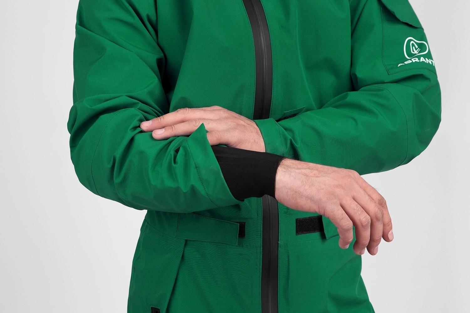 Сухой гидрокостюм для SUP Abranta Comfort GREEN мужской (рост 173-178) вид 9