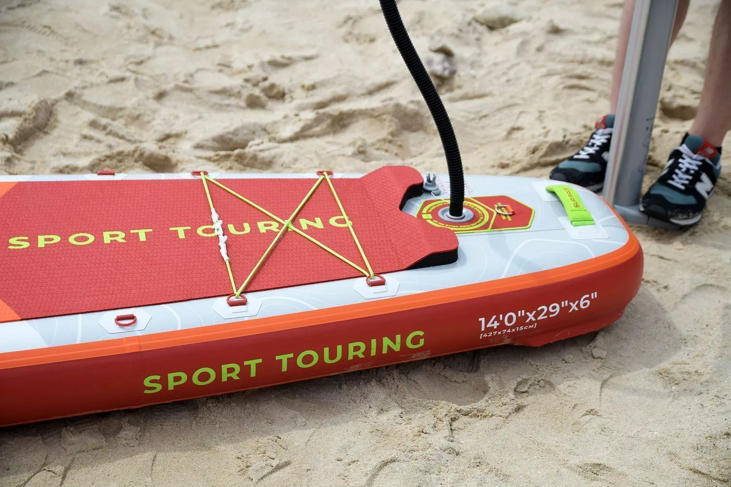 Доска SUP надувная SUP face Sport Touring 14'0x29"x6" (2025) вид 11