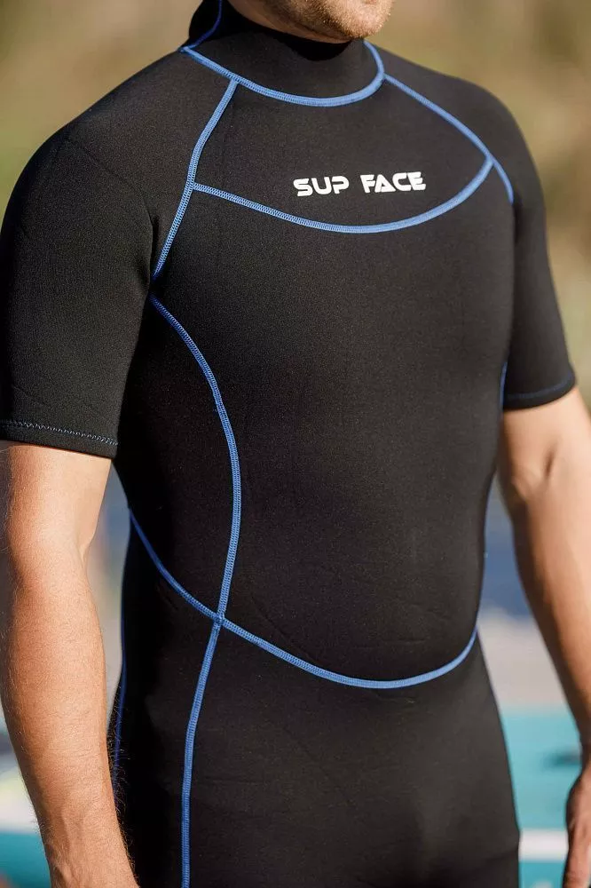 Костюм неопреновый мужской SUP face YMT39 2.5 мм, короткий вид 14