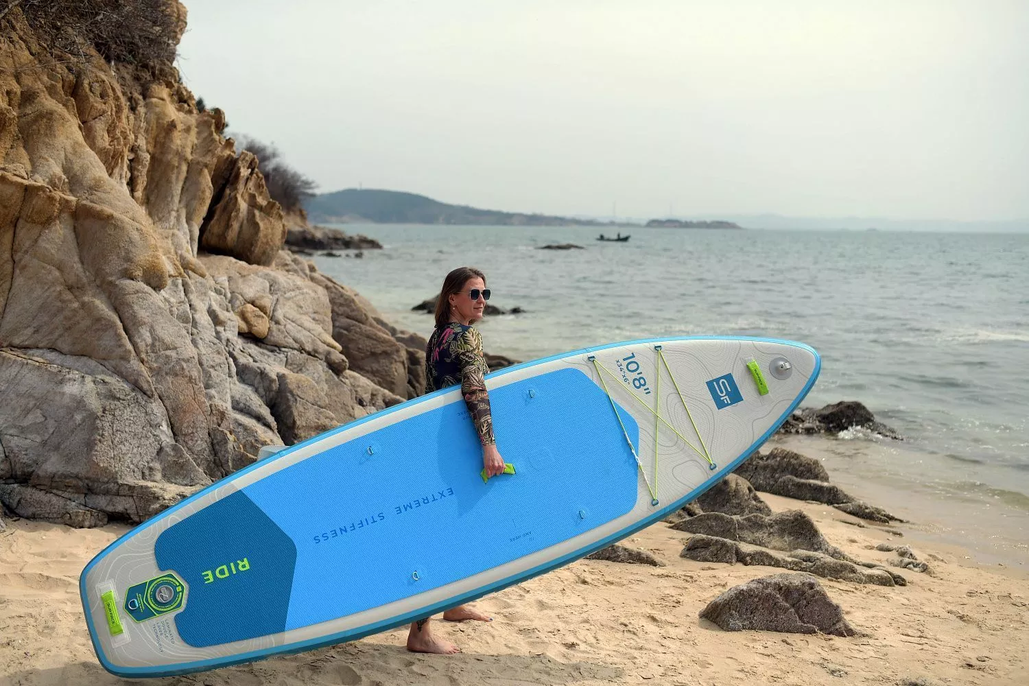 Доска SUP надувная SUP face Ride 10'8*34*6" (2025) вид 19