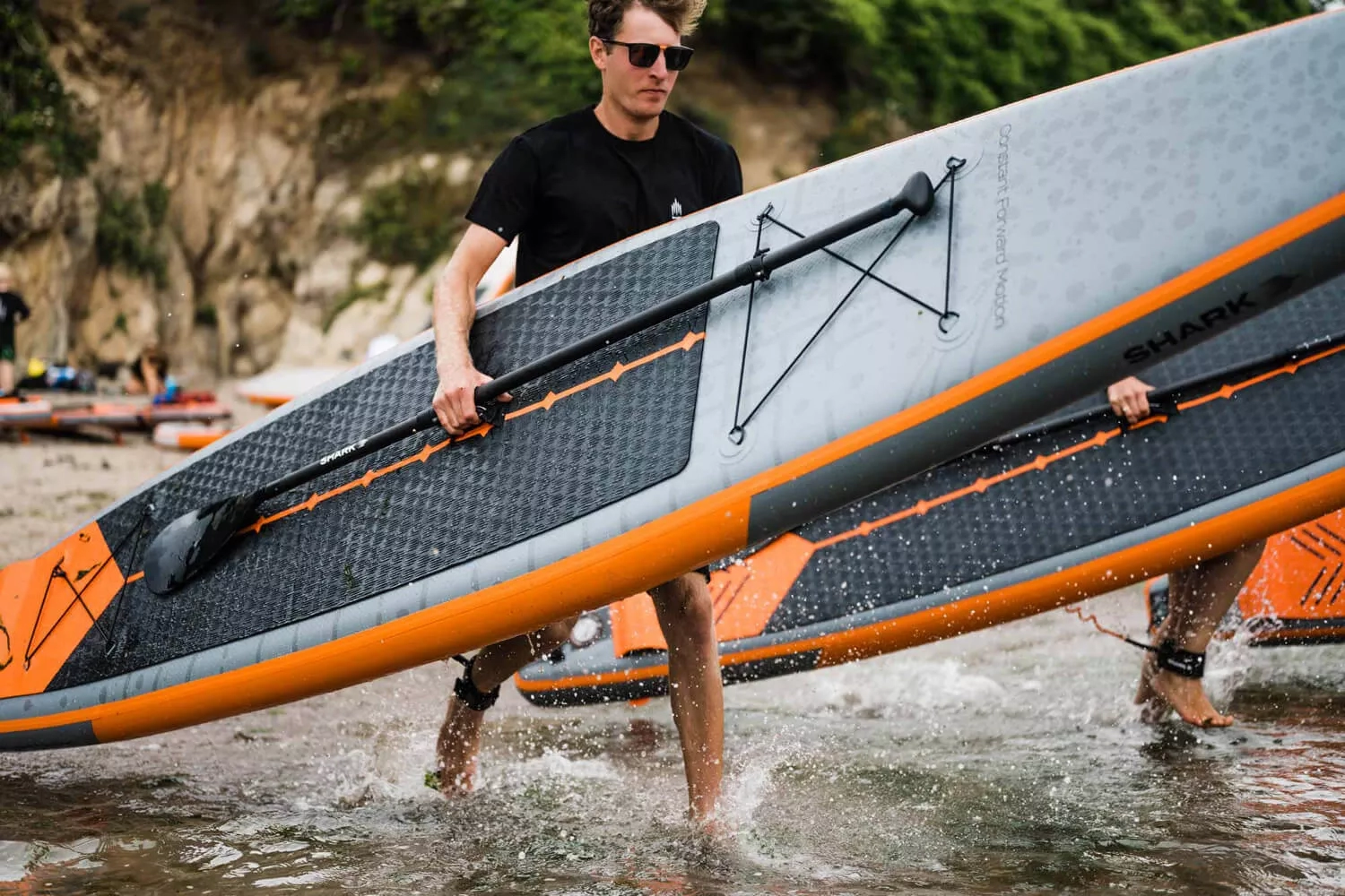 Доска SUP надувная Shark Touring Xplor 11'8"x30"x6" (2024) вид 2