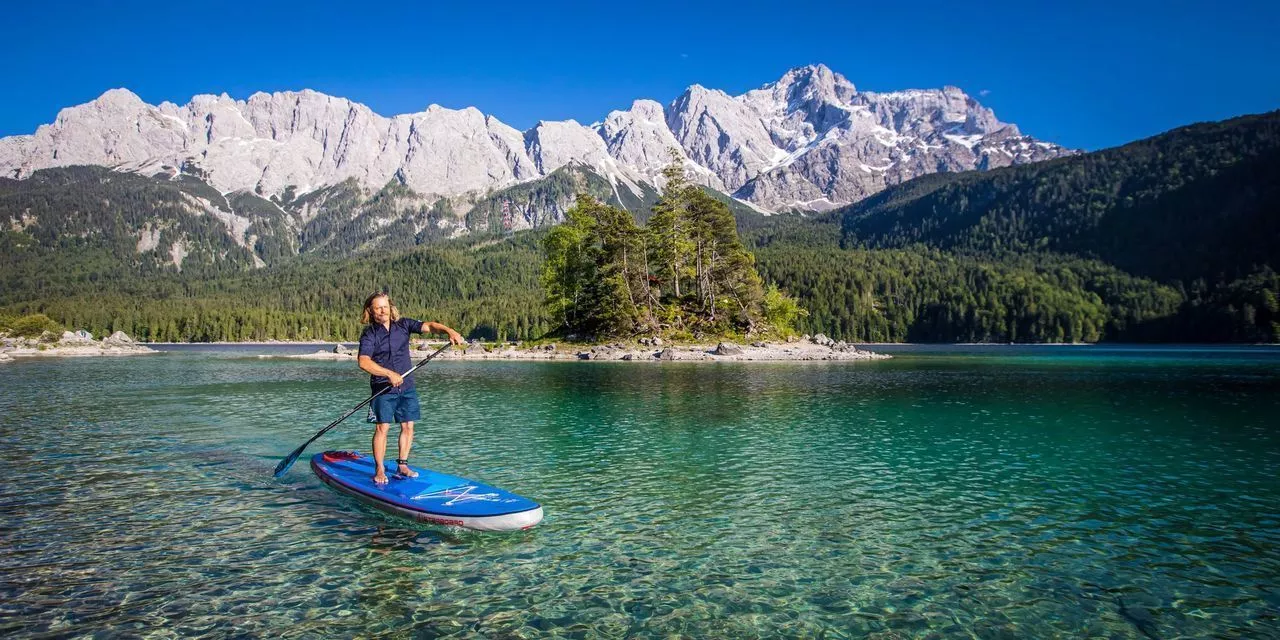 Надувная SUP доска Starboard iGO Deluxe SC 11'2"х31+"х6" вид 6