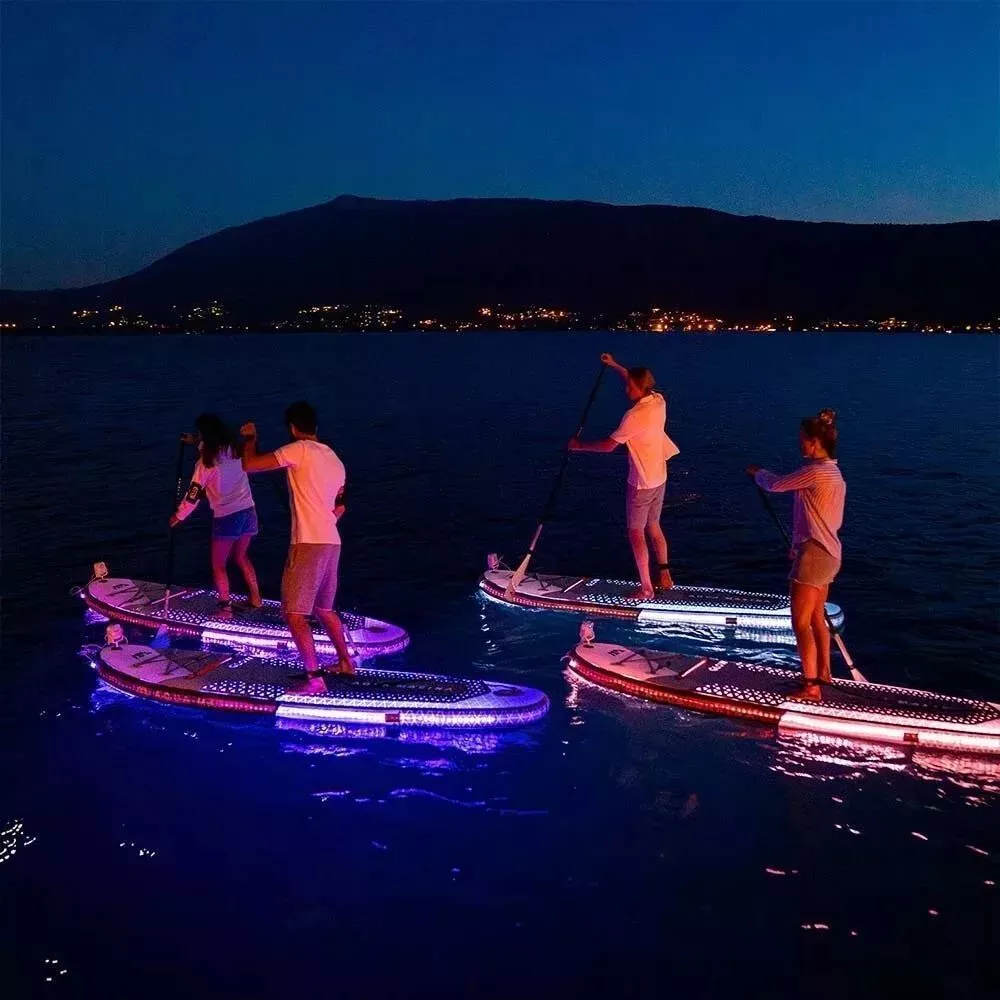 Надувной сапборд Aqua Marina Glow с подсветкой 10'4"х31"х6" (2025) вид 1