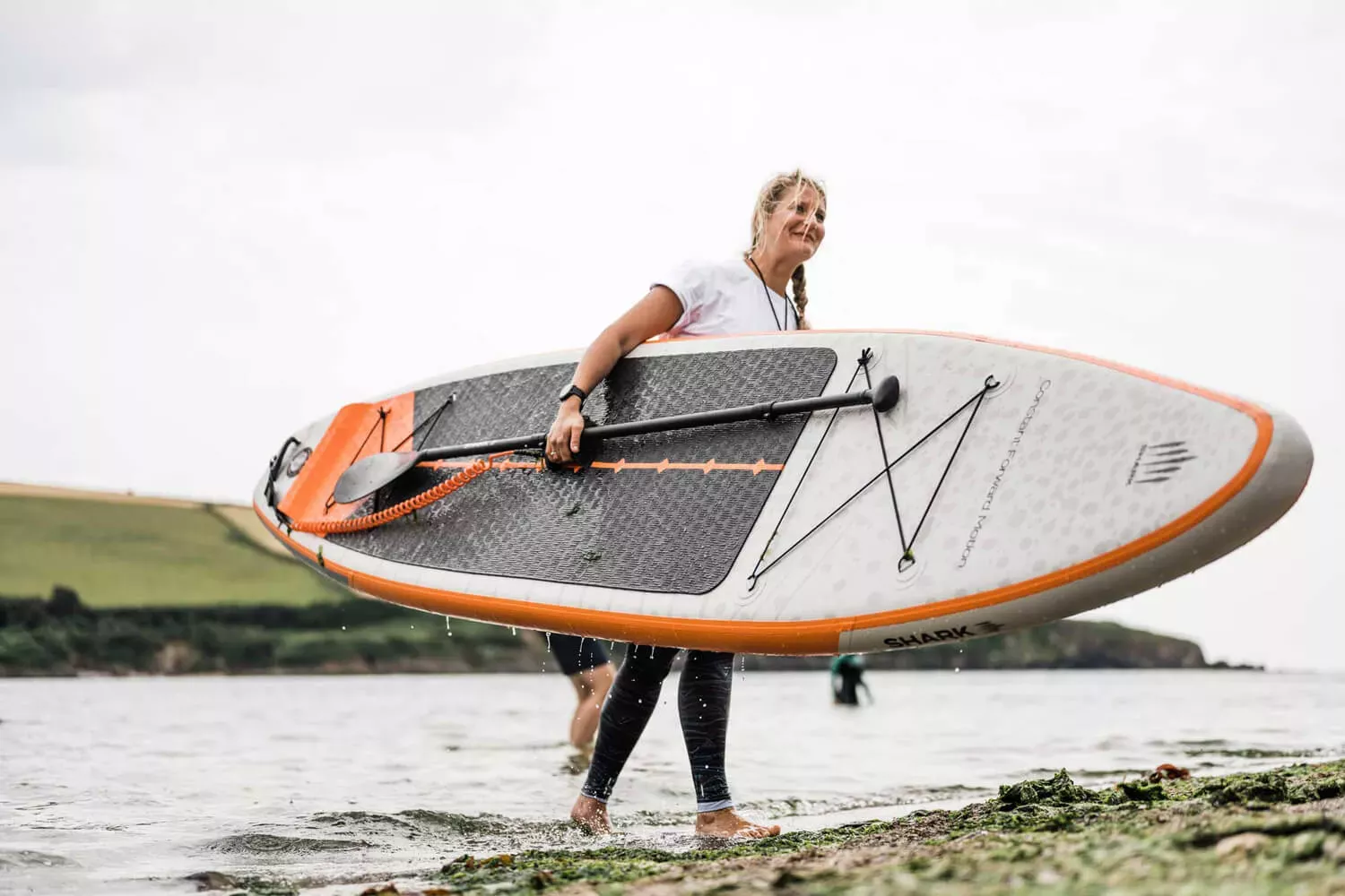 Доска SUP надувная Shark Touring Xplor 11'8"x30"x6" (2024) вид 13