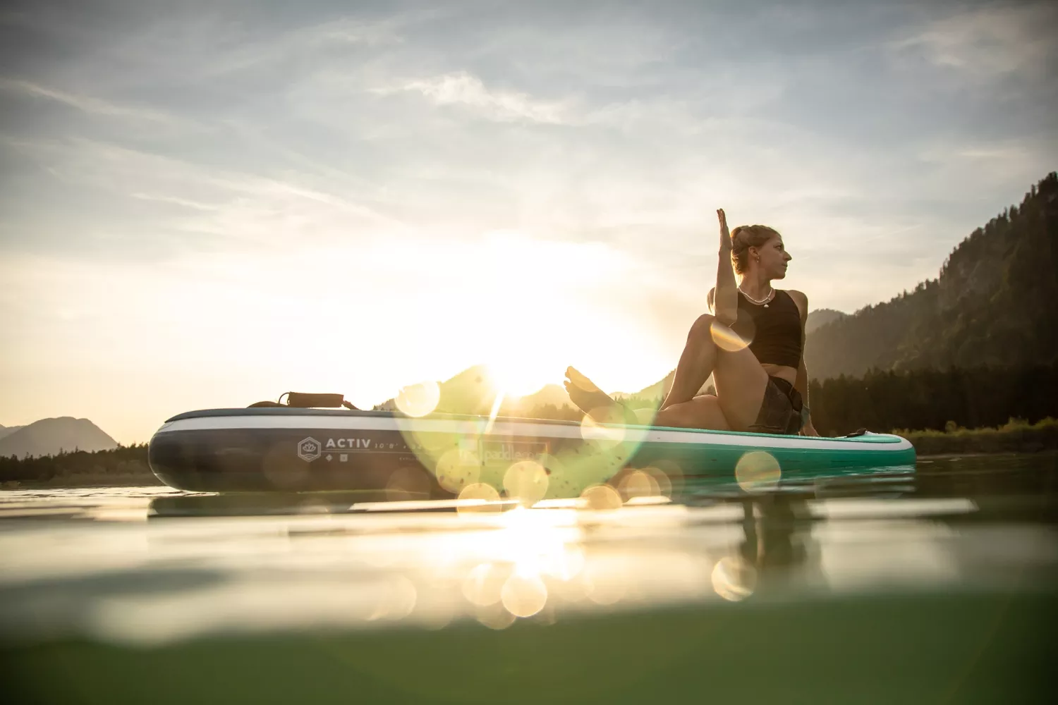 Доска SUP надувная RED PADDLE 10'8"x34"x6" Activ 2024 вид 21