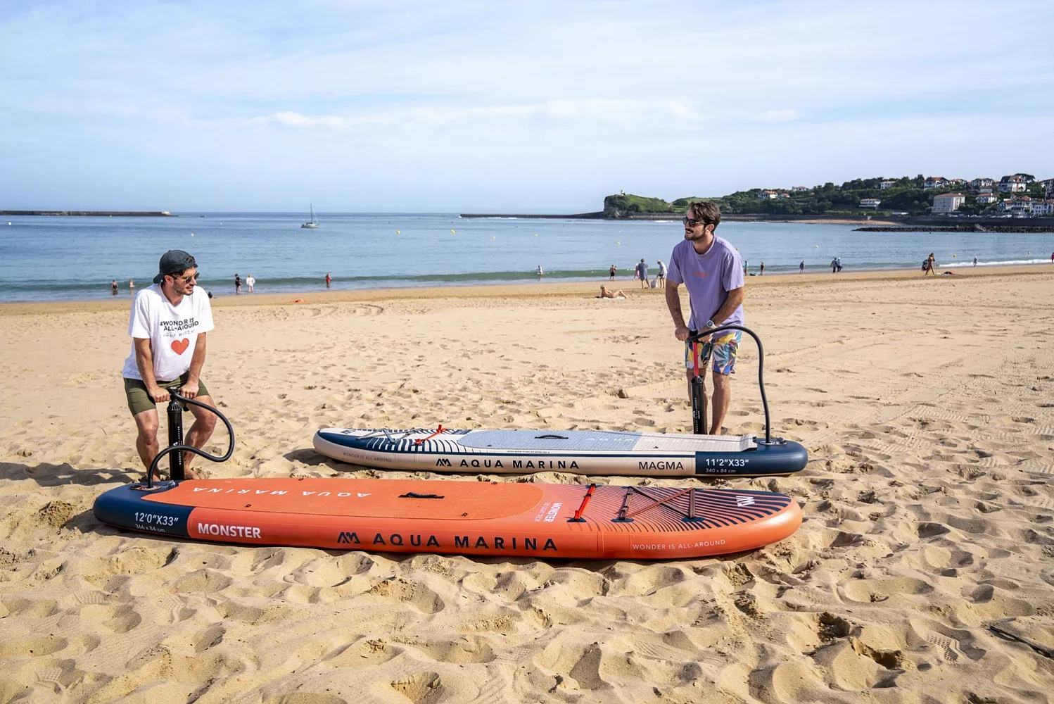 Доска SUP надувная Aqua Marina Monster (Sky Glider) 12'0"x33"x6" (2025) вид 14