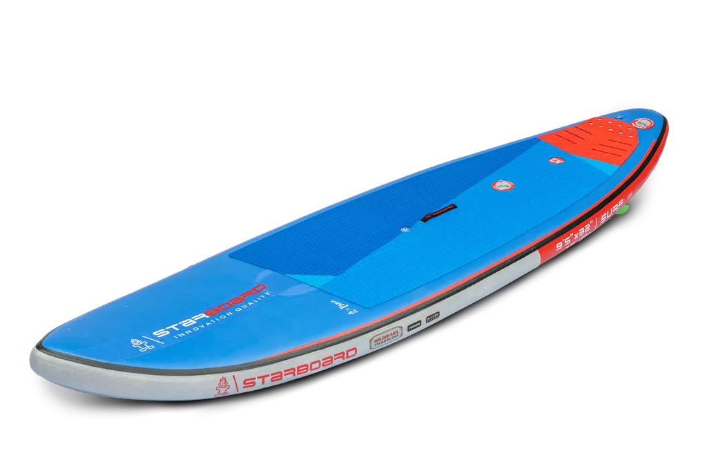 Надувная SUP доска Starboard 9'5"X32"X4.75" Surf Deluxe Dc вид 4