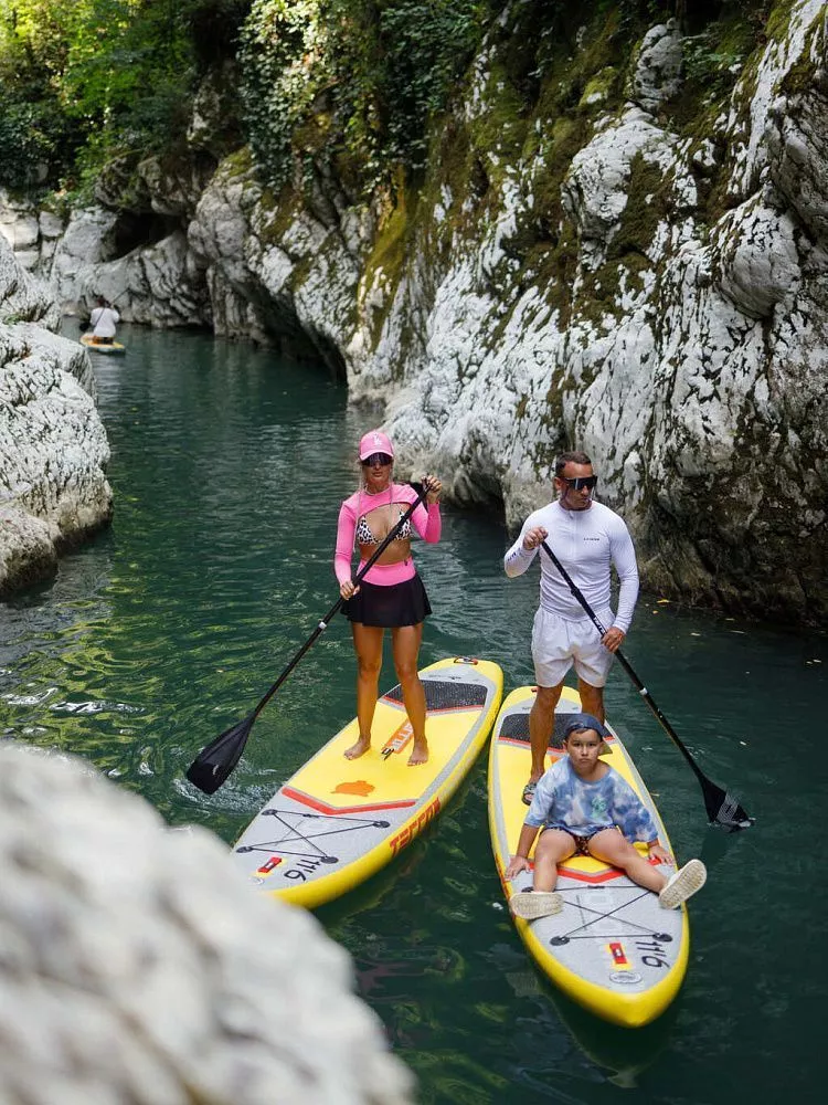 Доска SUP надувная TERRO 11'6"х32"х6" FORDEWIND yellow вид 10