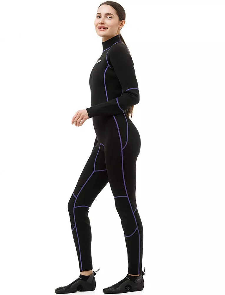 Костюм неопреновый женский SUP face YMT39 2.5 мм, длинный вид 16