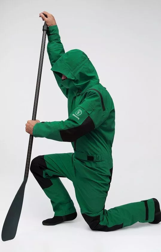 Сухой гидрокостюм Abranta Ultra Comfort Green мужской на рост 173-178 вид 4