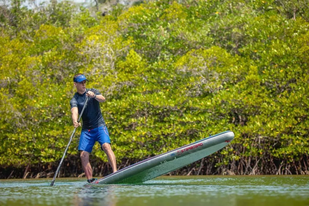 Надувная SUP доска Starboard 12'0"х33"х4.75" Icon Deluxe Sc вид 14