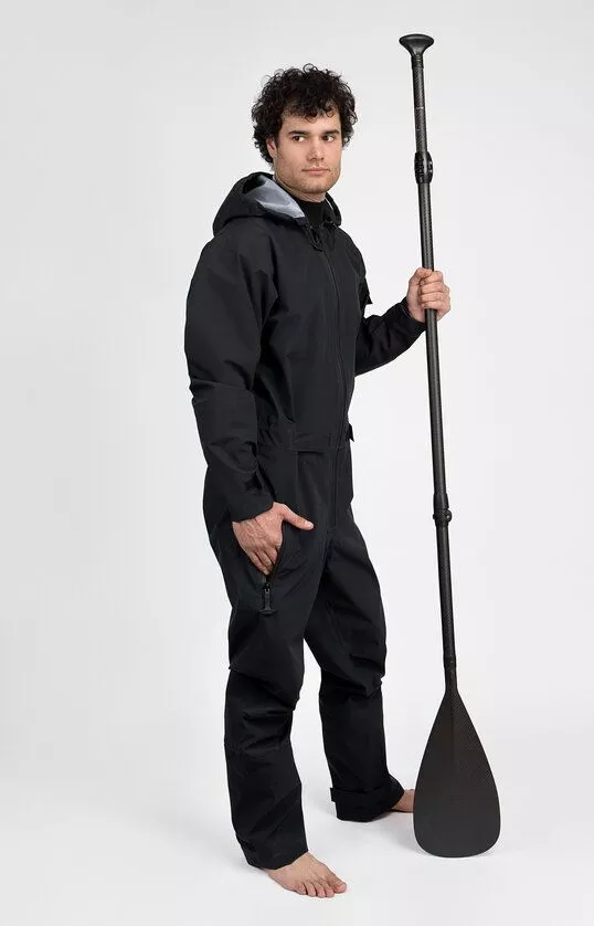 Сухой гидрокостюм SUP Abranta Comfort BLACK мужской на рост 185-190 вид 8