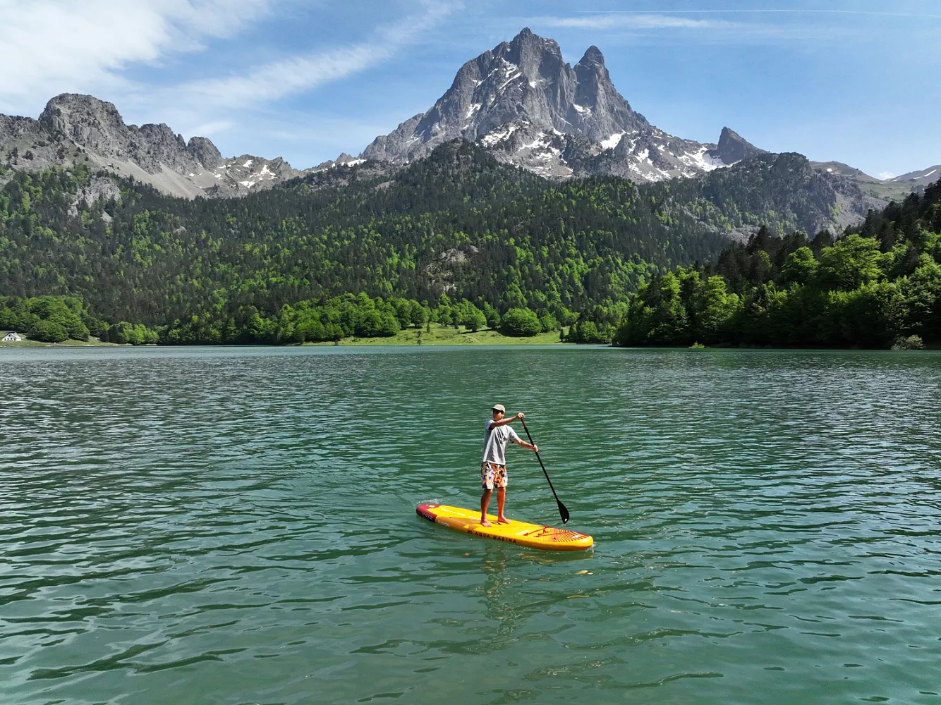 Доска SUP надувная Aqua Marina Fusion (Before Sunset) 10'10"x32"x6" (2025) вид 13