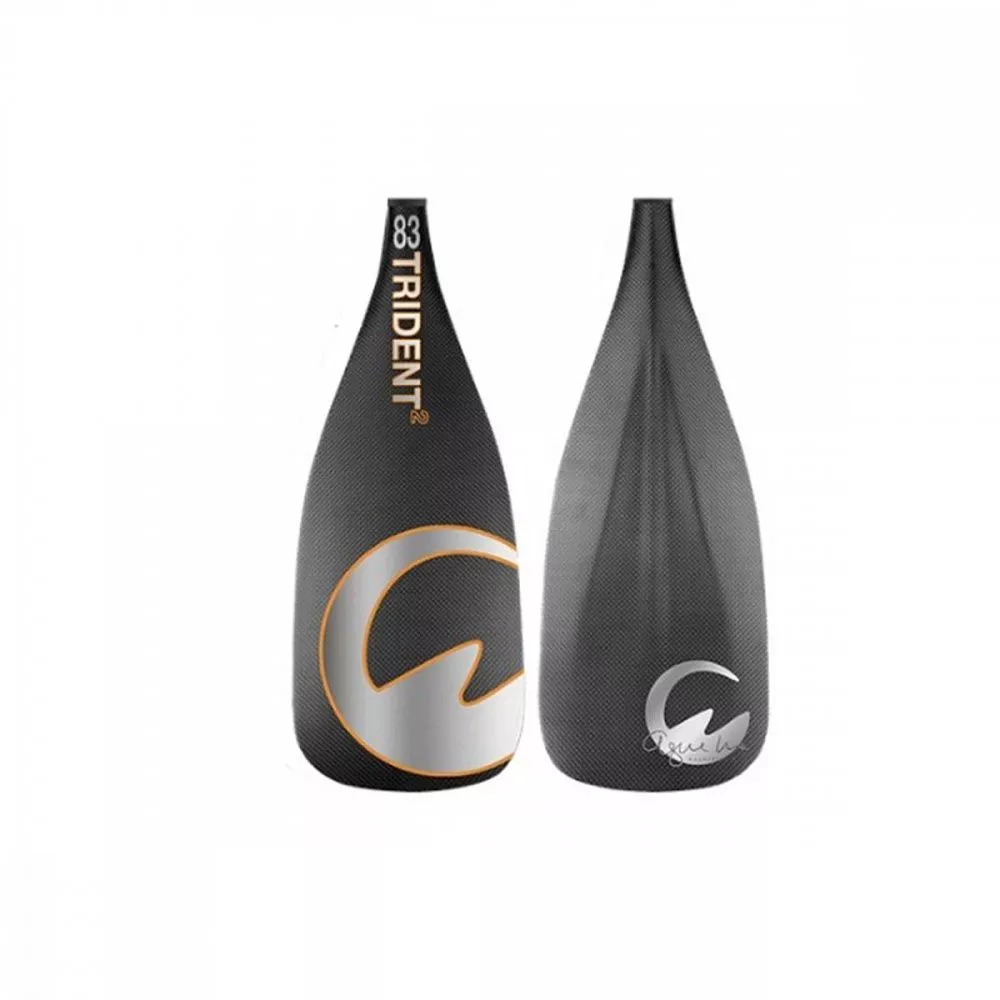 Карбоновое весло для сапа (SUP) цельное Aqua Inc. Trident 83 Round вид 1