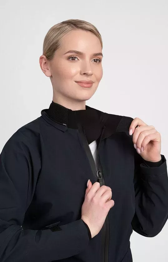 Сухой гидрокостюм Abranta Comfort синий женский на рост 161-166 вид 9