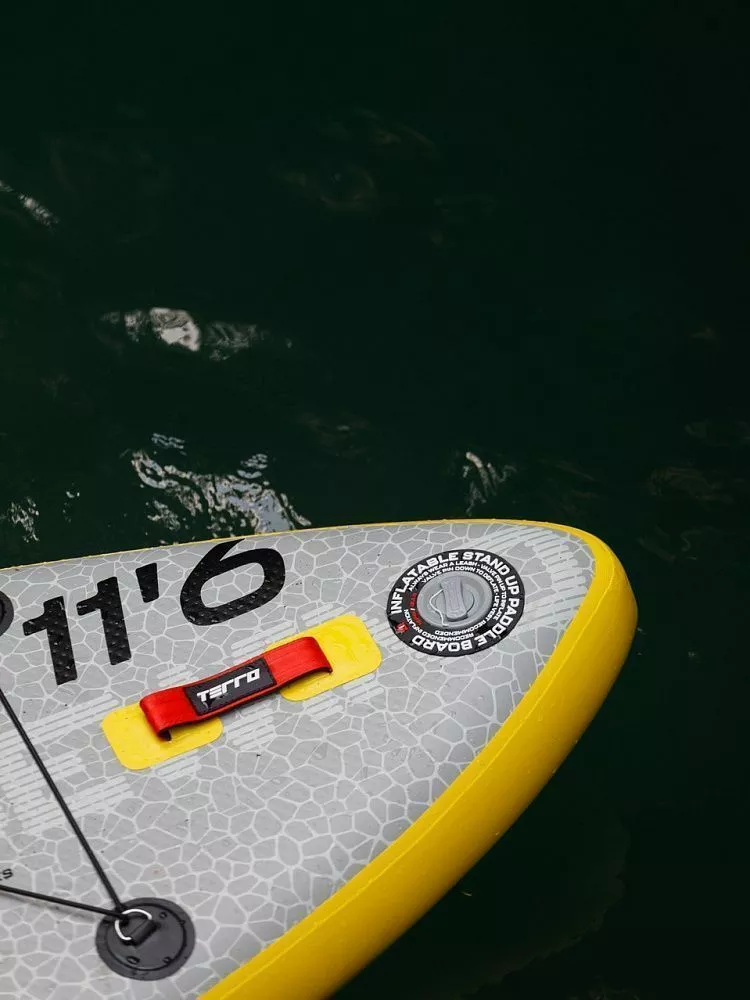 Доска SUP надувная TERRO 11'6"х32"х6" FORDEWIND yellow вид 13