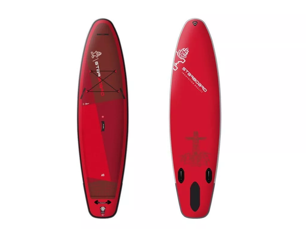 Надувная SUP доска Starboard 11'0"х34"х6" River Deluxe Sc вид 1