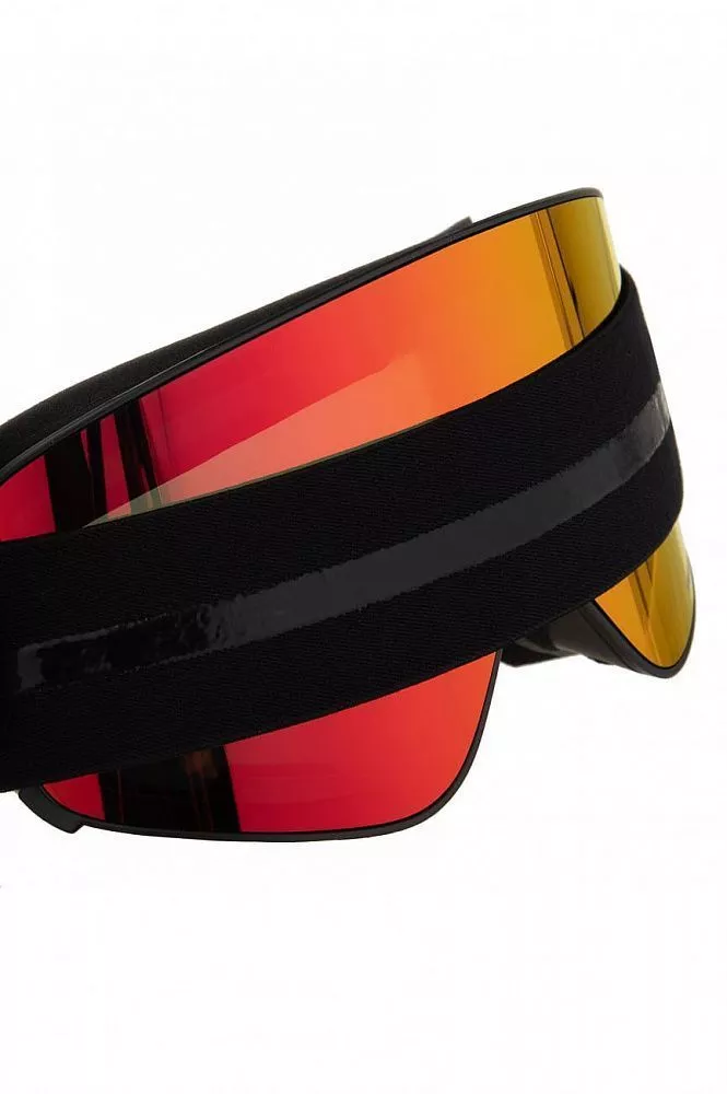 Горнолыжная маска TERROR - SPECTRUM Black - Red (one size) вид 4