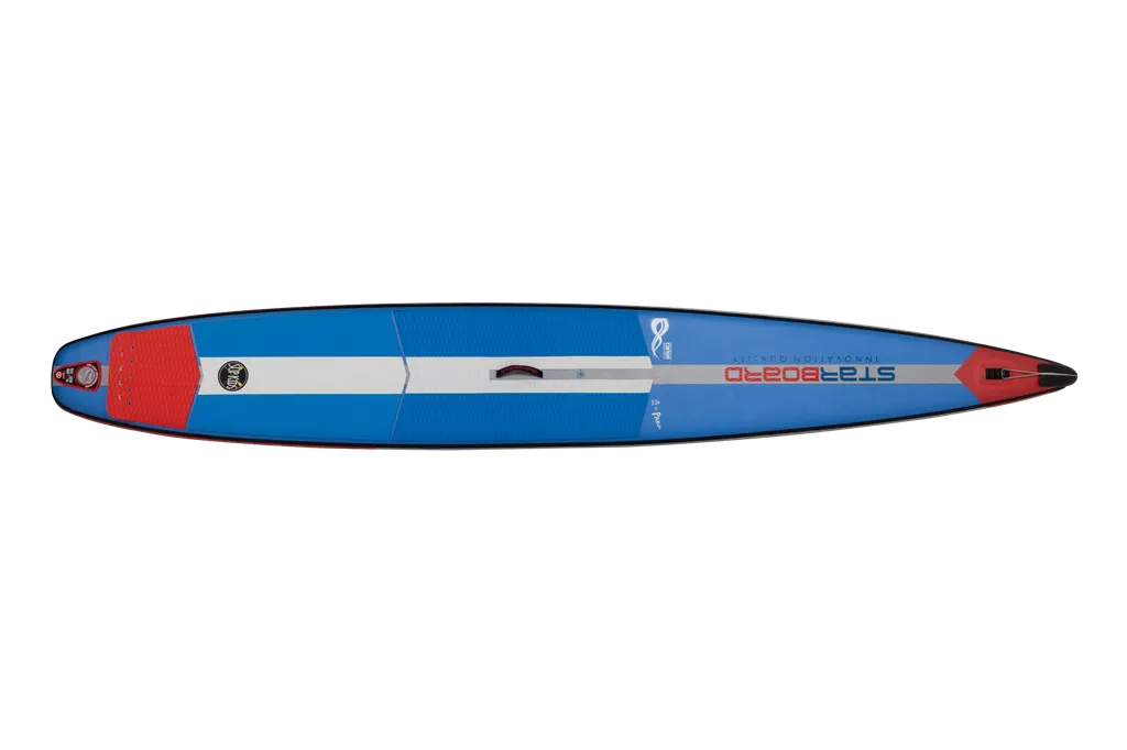 Надувная детская SUP доска Starboard 12'6”х21”х4.75” SUP Kid Racer Deluxe SC вид 2
