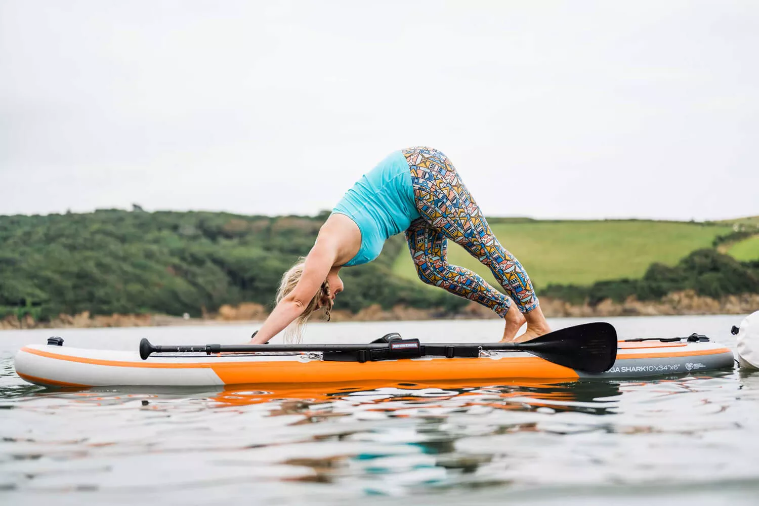 Доска SUP надувная Shark Yoga 10'x34"x6" (2024) вид 6