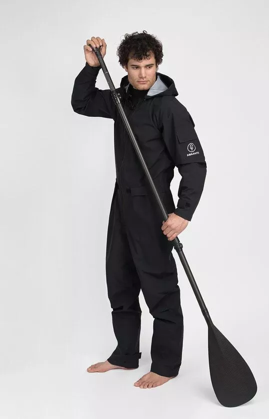 Сухой гидрокостюм SUP Abranta Comfort BLACK мужской на рост 185-190 вид 9