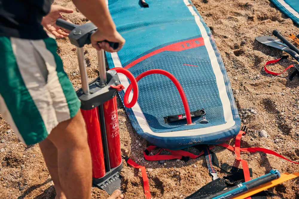 Доска SUP надувная RED PADDLE 12'6"x30"х6" Sport вид 11