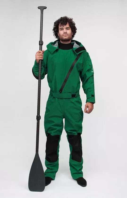 Сухой гидрокостюм Abranta Ultra Comfort Green мужской на рост 173-178 вид 27