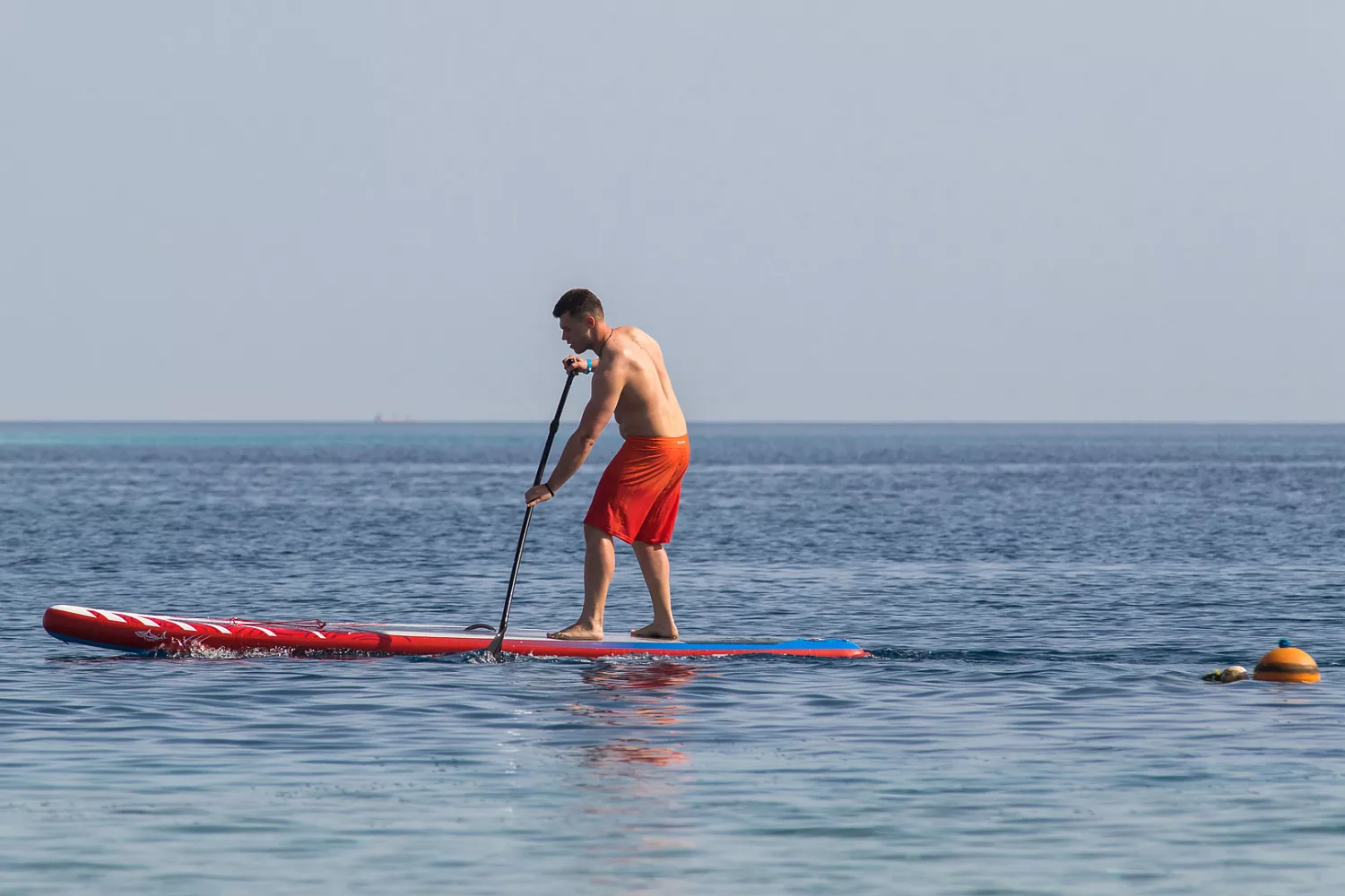 Надувная SUP доска Shark TOURING TRAVELER 12'6"x32" вид 8
