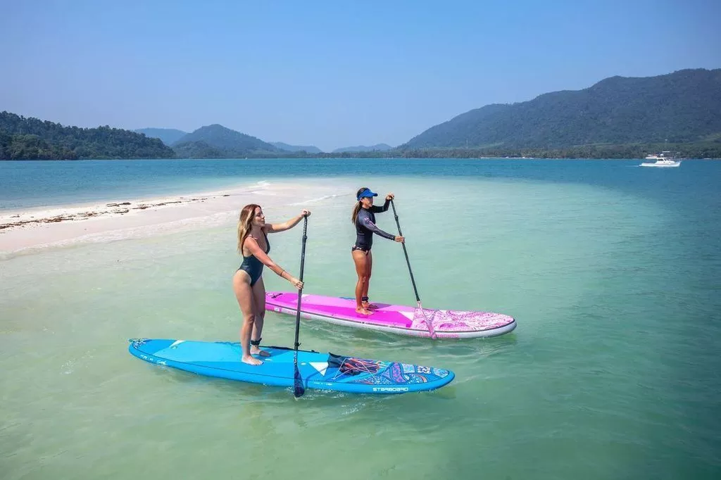 Надувная SUP доска Starboard iGO Tikhine Wave Deluxe Sc 10'8" х 33" х 4.75" вид 8