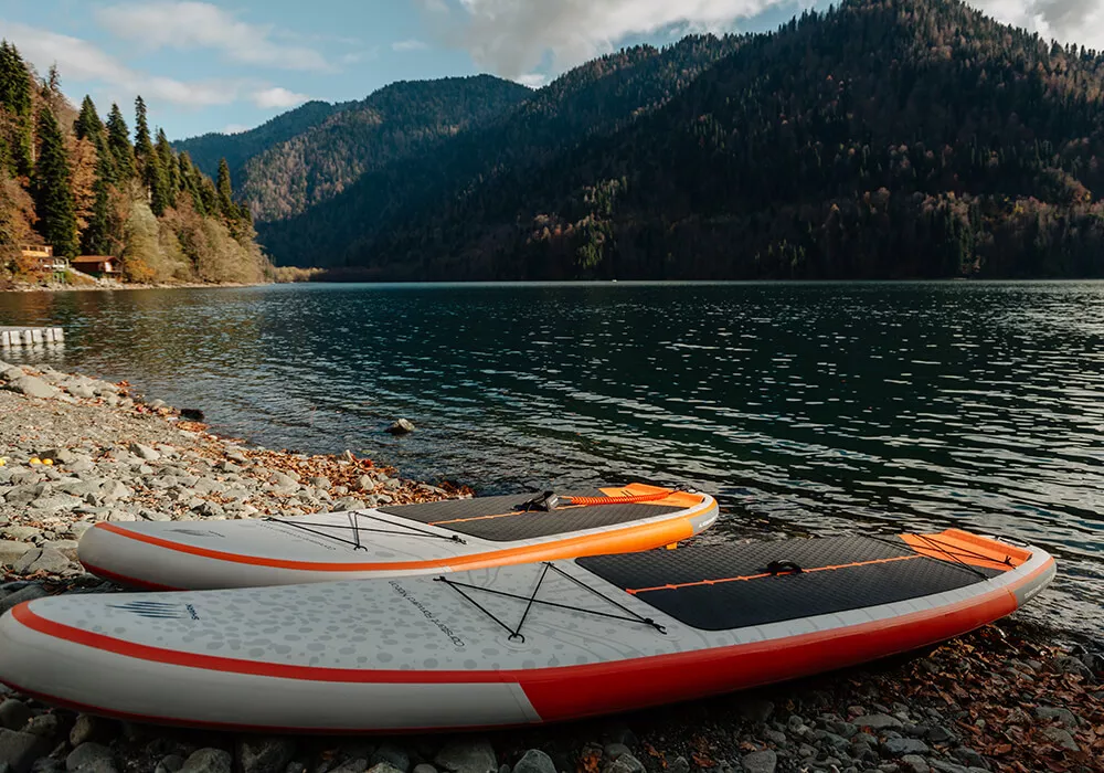 Доска SUP надувная Shark Touring Xplor 12'6"x30"x6" (2022) вид 12