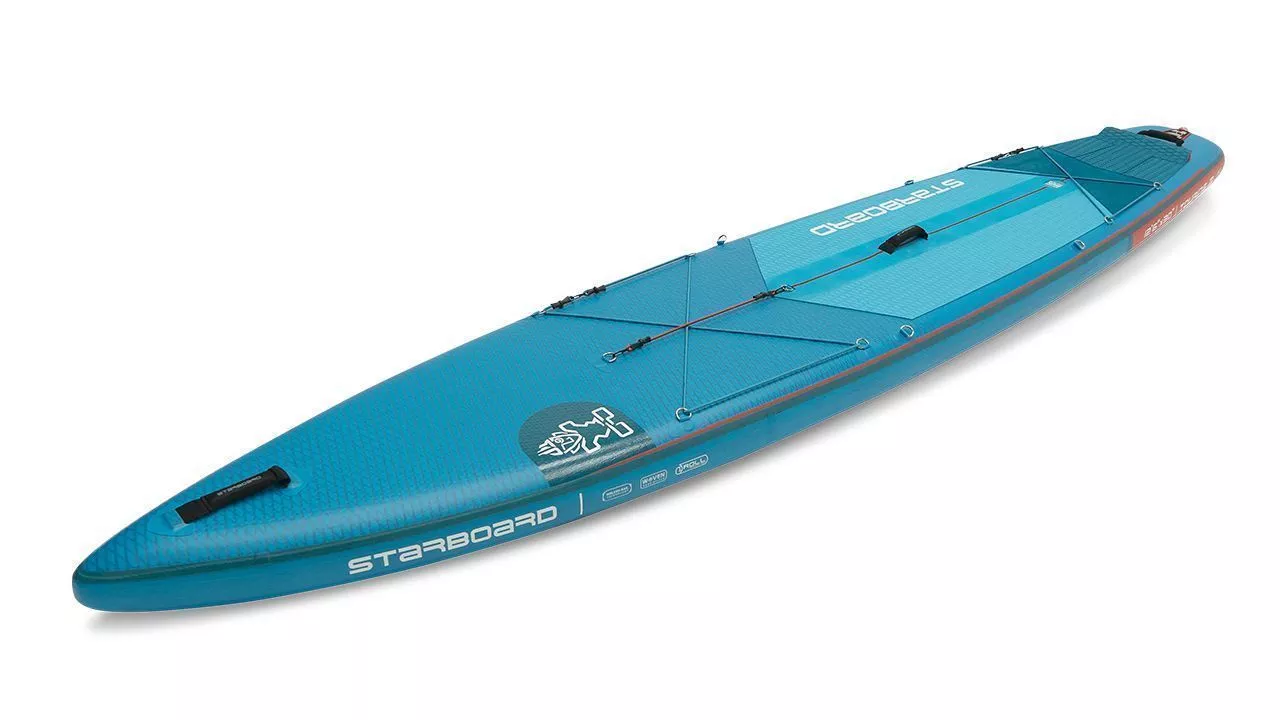 Сапборд надувной Starboard Touring М Deluxe Lite 12'6"х30"х6" (2024/2025) вид 2