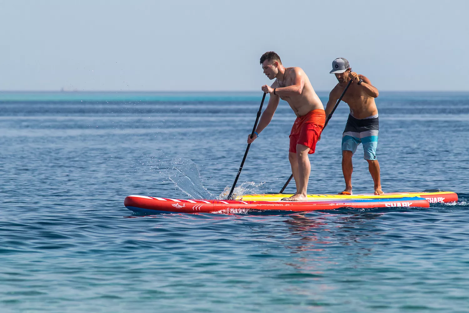 Надувная SUP доска Shark TOURING TRAVELER 12'6"x32" вид 7
