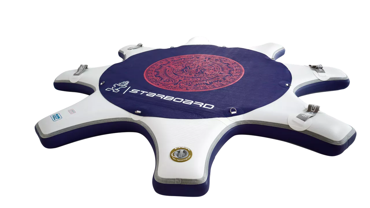 Надувная SUP станция для йоги Starboard Yoga Docking Station Zen вид 7