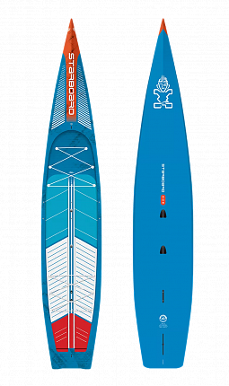 Жесткий сапборд Starboard Sprint Expedition Blue Carbon 14'0" x 29.5" (2025)