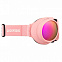Детская горнолыжная маска LUCKYBOO L3 розовый (one size)