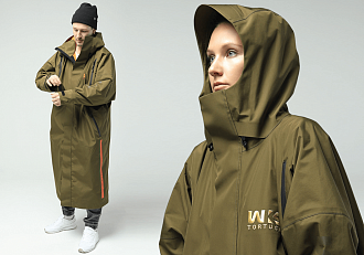 Парка TORTUGA PROLINE fit (Хаки/Оранжевый) вид 4
