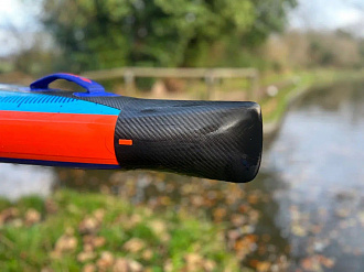 Носовой обтекатель карбоновый для надувных досок Shark Carbon Nose-Race 6" вид 7